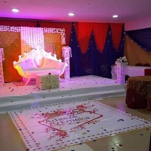 Indoor wedding