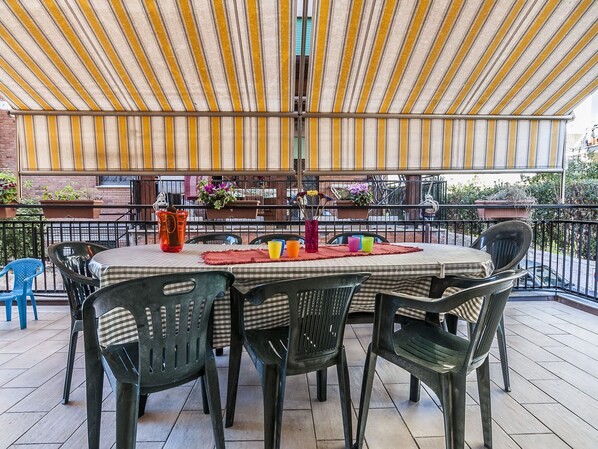 Appartement, 3 chambres | Terrasse/Patio