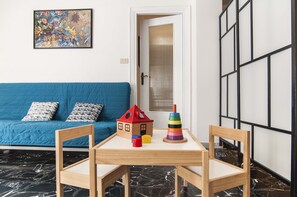 Apartment, 2 Bedrooms | Living area | LCD TV - Casa Vacanza Cariddi (Sperlonga)