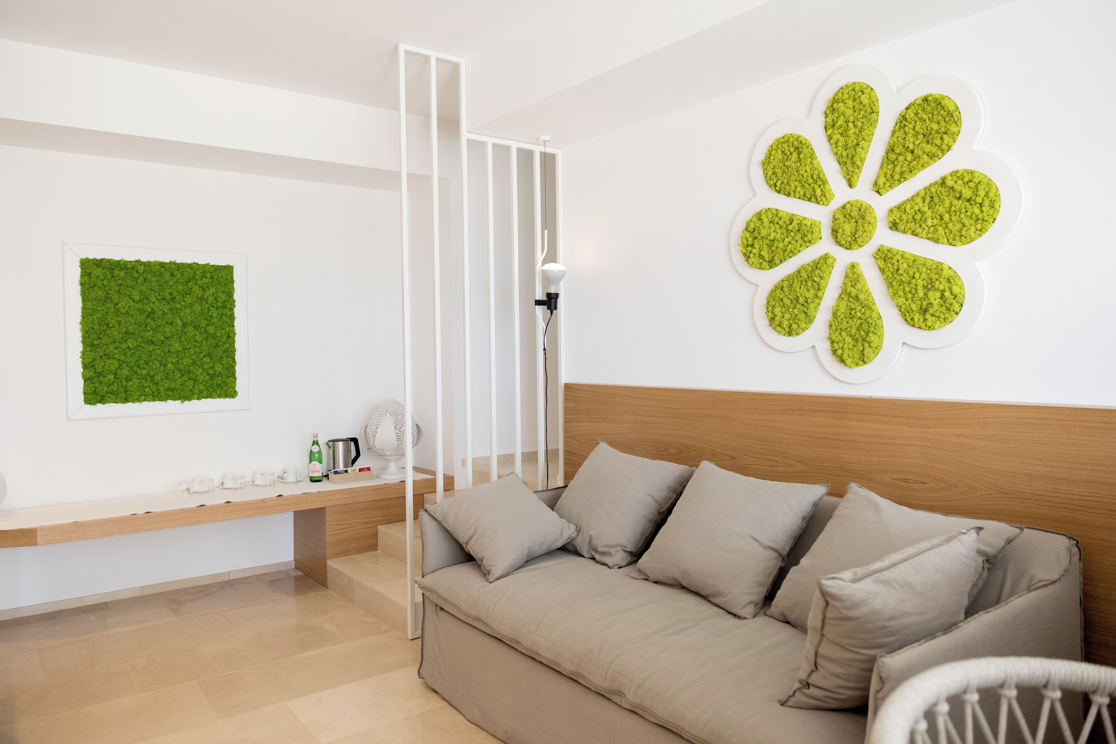 villa belvedere | living area