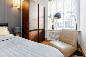Lyxlägenhet | 3 sovrum, strykjärn/strykbräda, gratis wi-fi och sängkläder