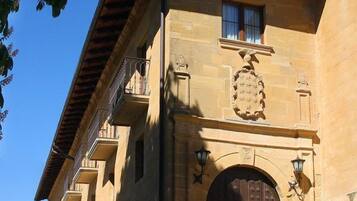 Voorkant van accommodatie