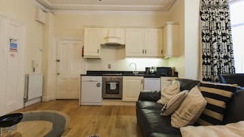 Apartment (Michael Collins) | Private kitchenette | Fridge, microwave, oven, stovetop