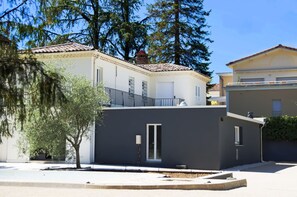 Façade de l’hébergement