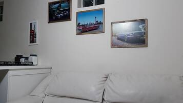 Suíte estúdio tradicional | Área de estar | Smart TV, Netflix, serviços de streaming