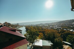 Blick von der Unterkunft