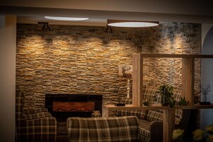 Sala de estar en el lobby