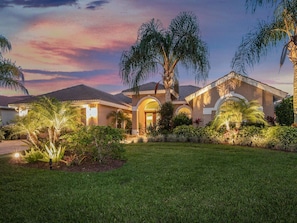 Exterior - Tivoli Serenity | Modern Salt Pool Villa with Water View! King Beds! (Naples)