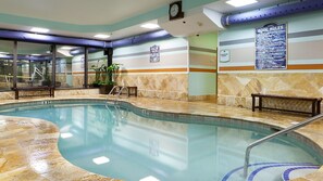 Indoor pool, outdoor pool