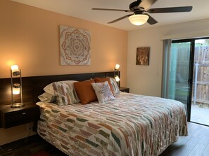 2 chambres, fer et planche à repasser, Wi-Fi gratuit, draps fournis