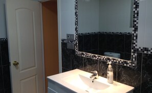 Towels, soap, toilet paper