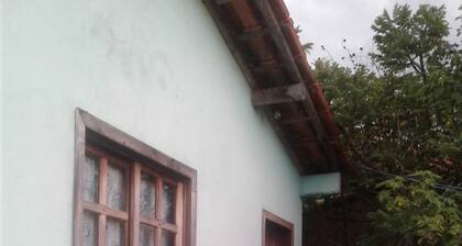 House in the middle of nature.