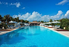 Outdoor pool, a heated pool - LUXURY 3 BR LOFT Riviera Maya (24 rounds golf)! (Riviera Maya)