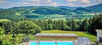 Beautiful private villa for 25 people with WIFI, pool, TV, terrace, pets allowed and panoramic v...