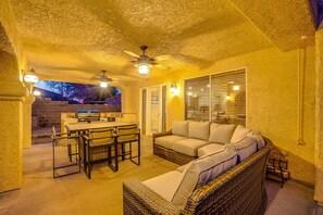 Outdoor dining - Upscale 4 BR Home with RV parking (Henderson)