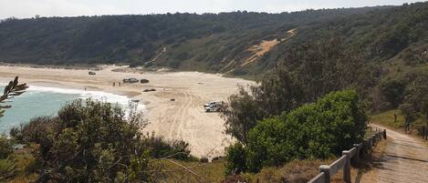 Beach nearby, beach towels