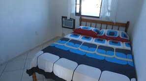 Apartamento com varanda | 1 室のベッドルーム、WiFi (無料)、ベッドシーツ