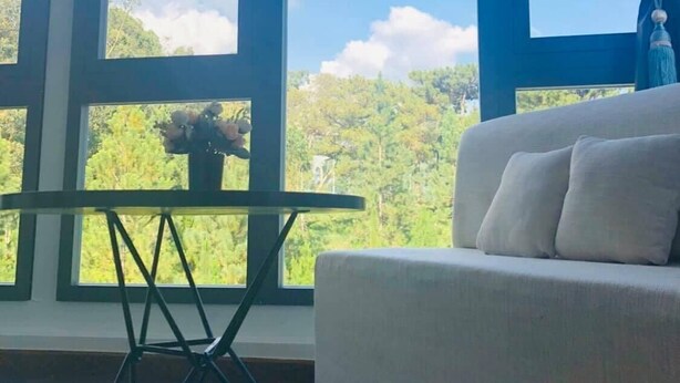 View from room - Hà Lê Hotel (Xuan Huong - Da Lat)