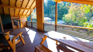 Bangalô luxo | Terraço/pátio