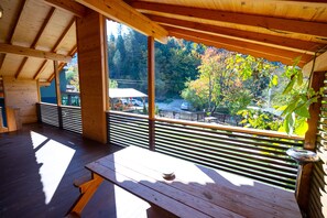 Deluxe Bungalow | Terrace/patio - Abant Villa Otel (Bolu)