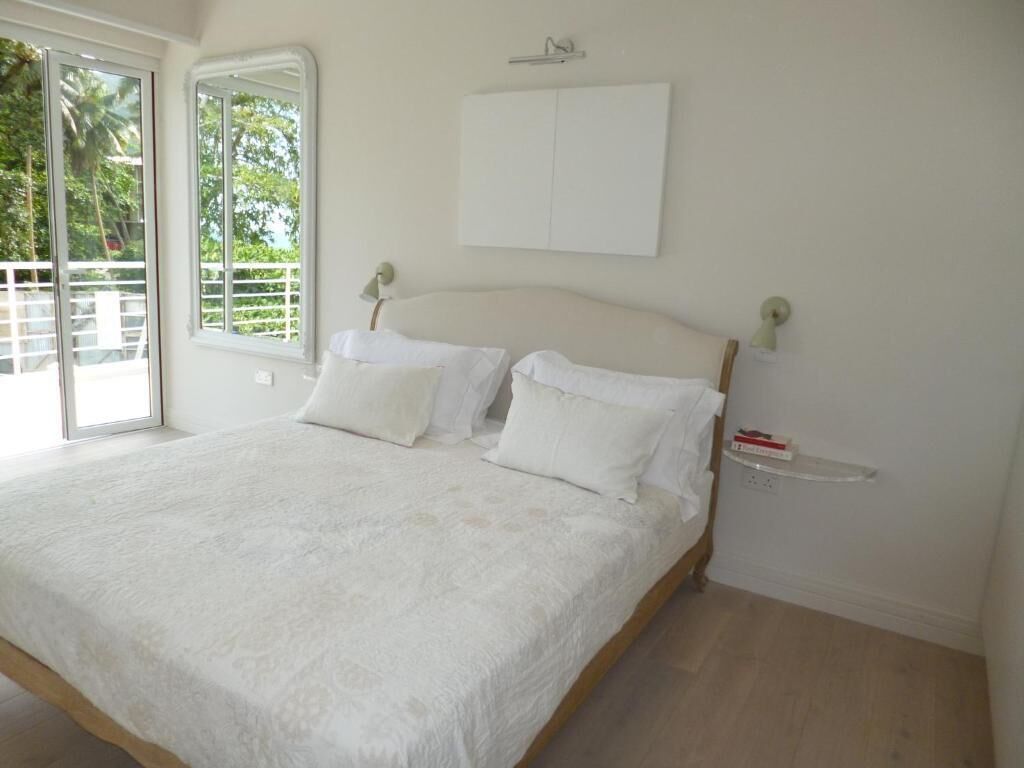 Villa de lujo, vista al océano | Caja de seguridad en la habitación y decoración personalizada 