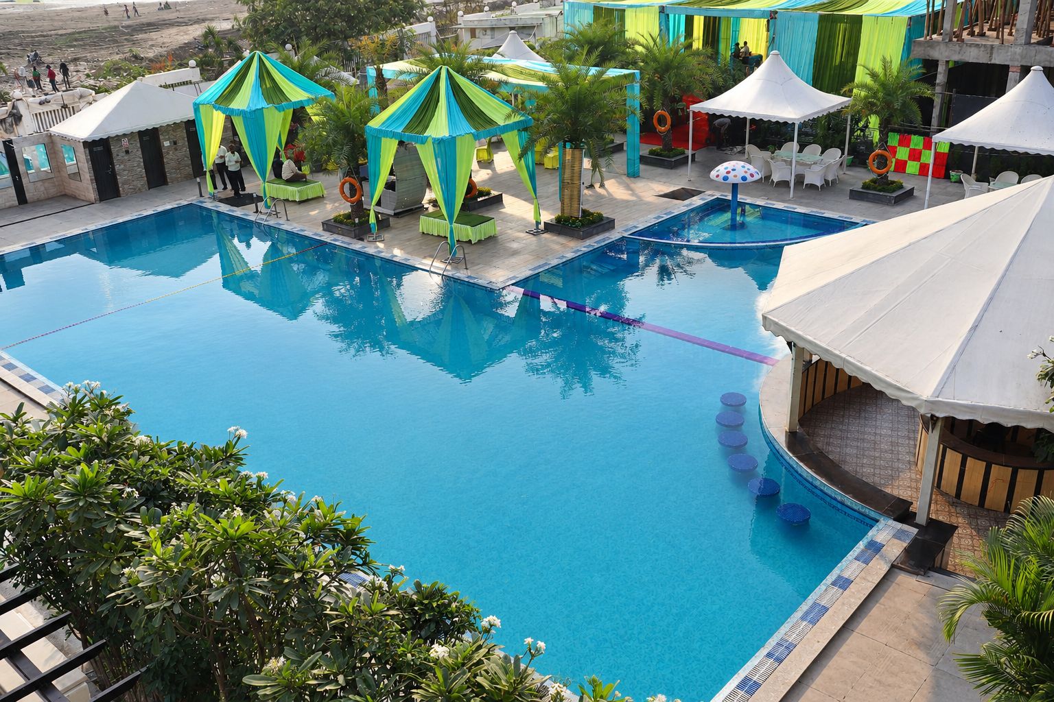 Outdoor pool