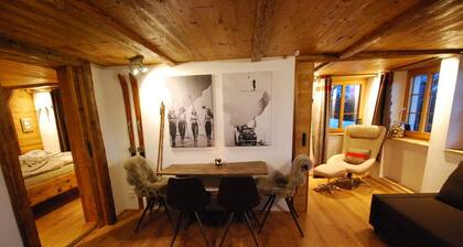 en polvo. ch - ski in ski out apartamento en 1400 metros de altitud (nuevo listado)