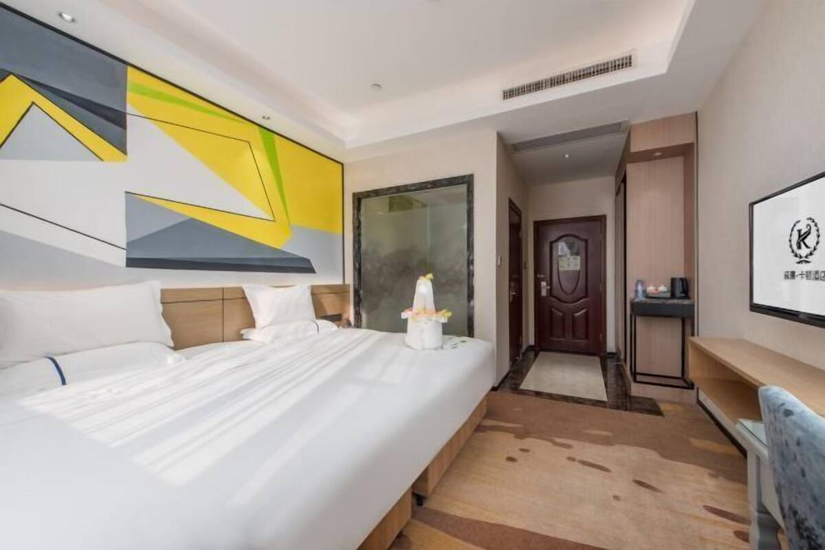 Blackout drapes, iron/ironing board (on request), WiFi (free)