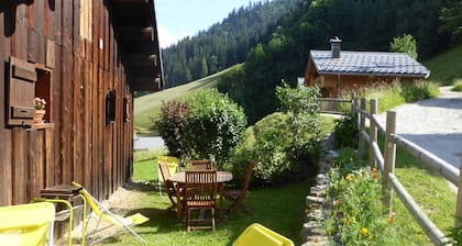 Chalet familial calme pour 7/8 pers, 3 chambres, proche des pistes, bien équipé et animé, 2 étoiles