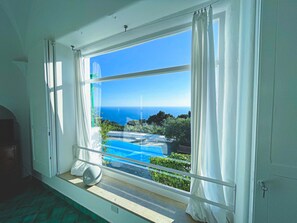 Double Room, Sea View | Soundproofing, bed sheets - Il Carrubo Capri (Anacapri)