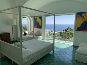 Deluxe-Doppelzimmer, Balkon, Meerblick