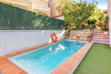 Vue sur piscine