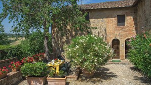 Terrace/patio - Villa e Fattoria di Radi (Monteroni d'Arbia)