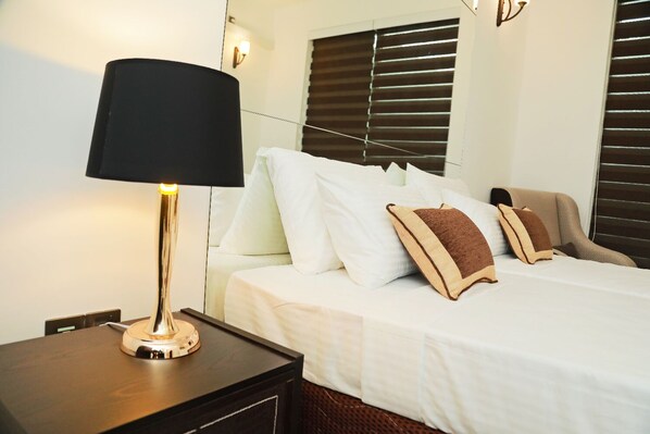 3 bedrooms, soundproofing, iron/ironing board, free WiFi