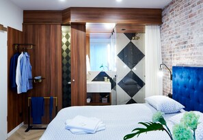 Quarto casal | Quartos à prova de som, camas extras/dobráveis (sobretaxa)