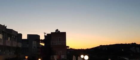 Utsikt fra overnattingsstedet