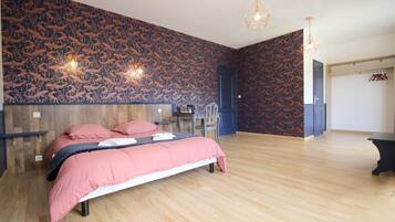 Comfort-Doppelzimmer, Balkon, Gartenblick