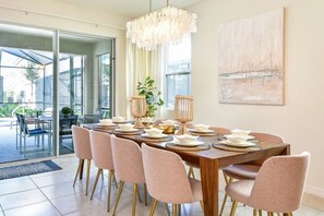 Family Villa, Multiple Bedrooms, Hot Tub, Garden Area | Private kitchen