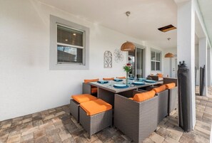 Outdoor dining - Ev7833ha - Champions Gate Resort - 6 Bed 5 Baths Villa (Davenport)