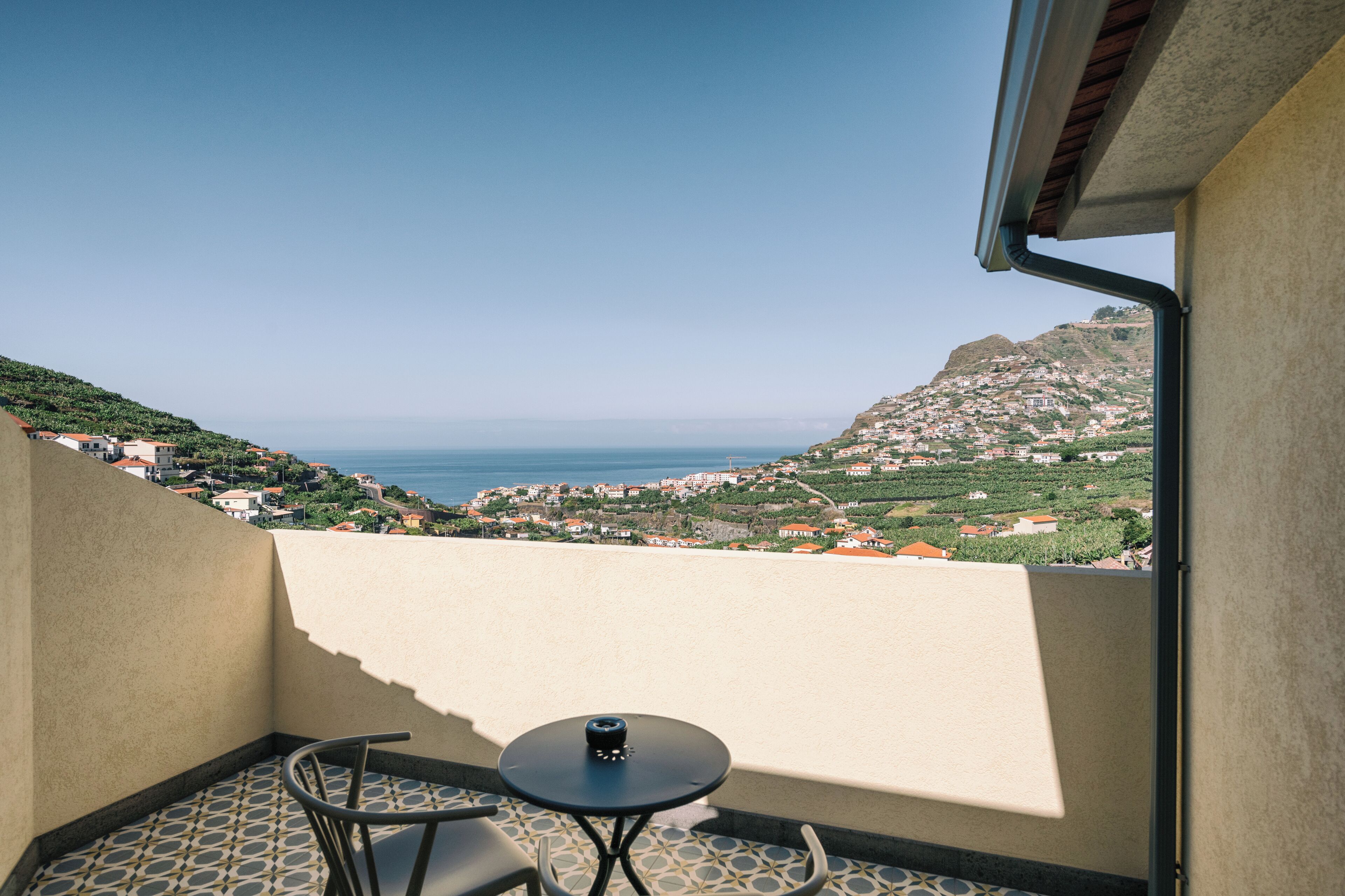 Uitzicht vanaf balkon