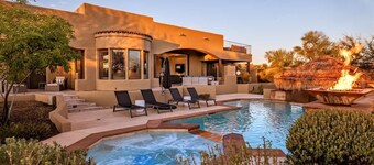 Heated pool w/swim up bar, game room & much more!