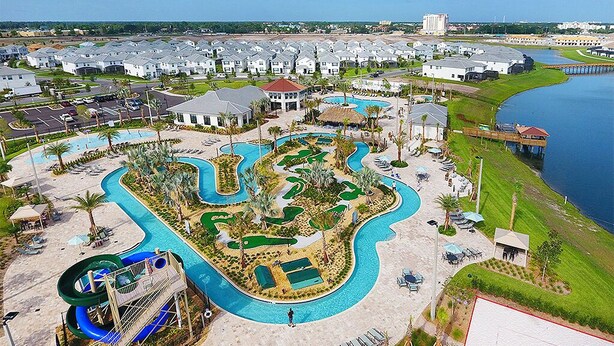 Outdoor pool - Ev7883ha - Storey Lake Resort - 2 Bed 2 Baths Townhouse (Kissimmee)