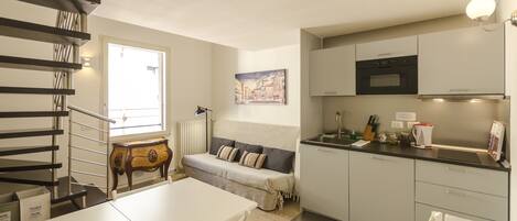 Apartment, 2 Bedrooms | Living area