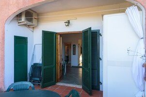 Entrada de la propiedad