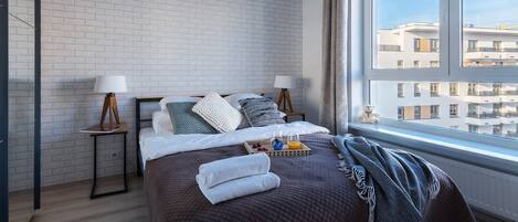 Soundproofing, iron/ironing board, free WiFi, bed sheets