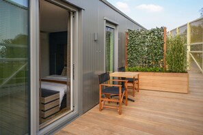 Luxury Double Room | Terrace/patio - Boutique Hotel Karel de Stoute (Gorinchem)