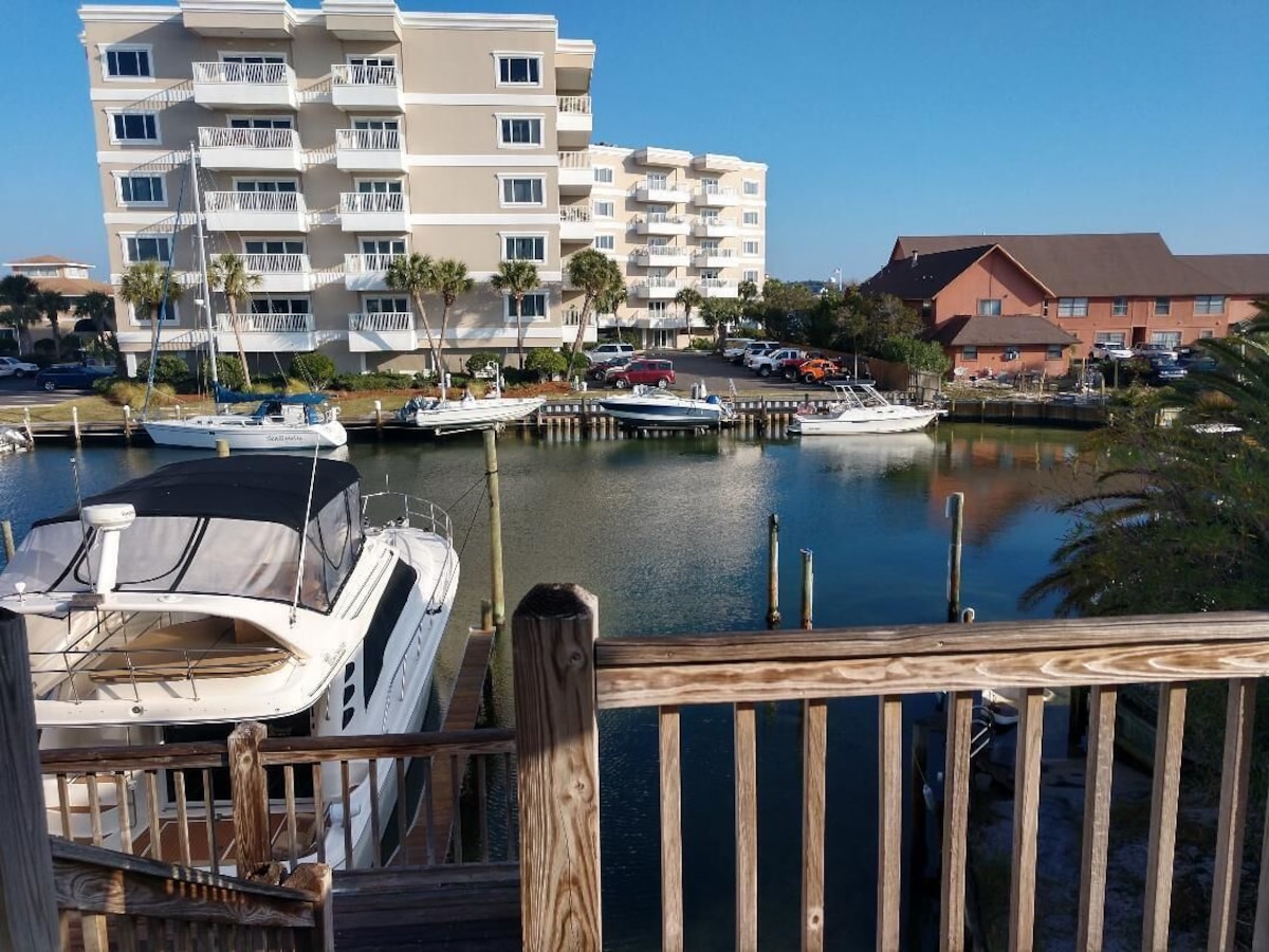 Photo 17 of Spacious Waterfront Townhome - Boat Slips - Walk to Beach - Pets Welcome