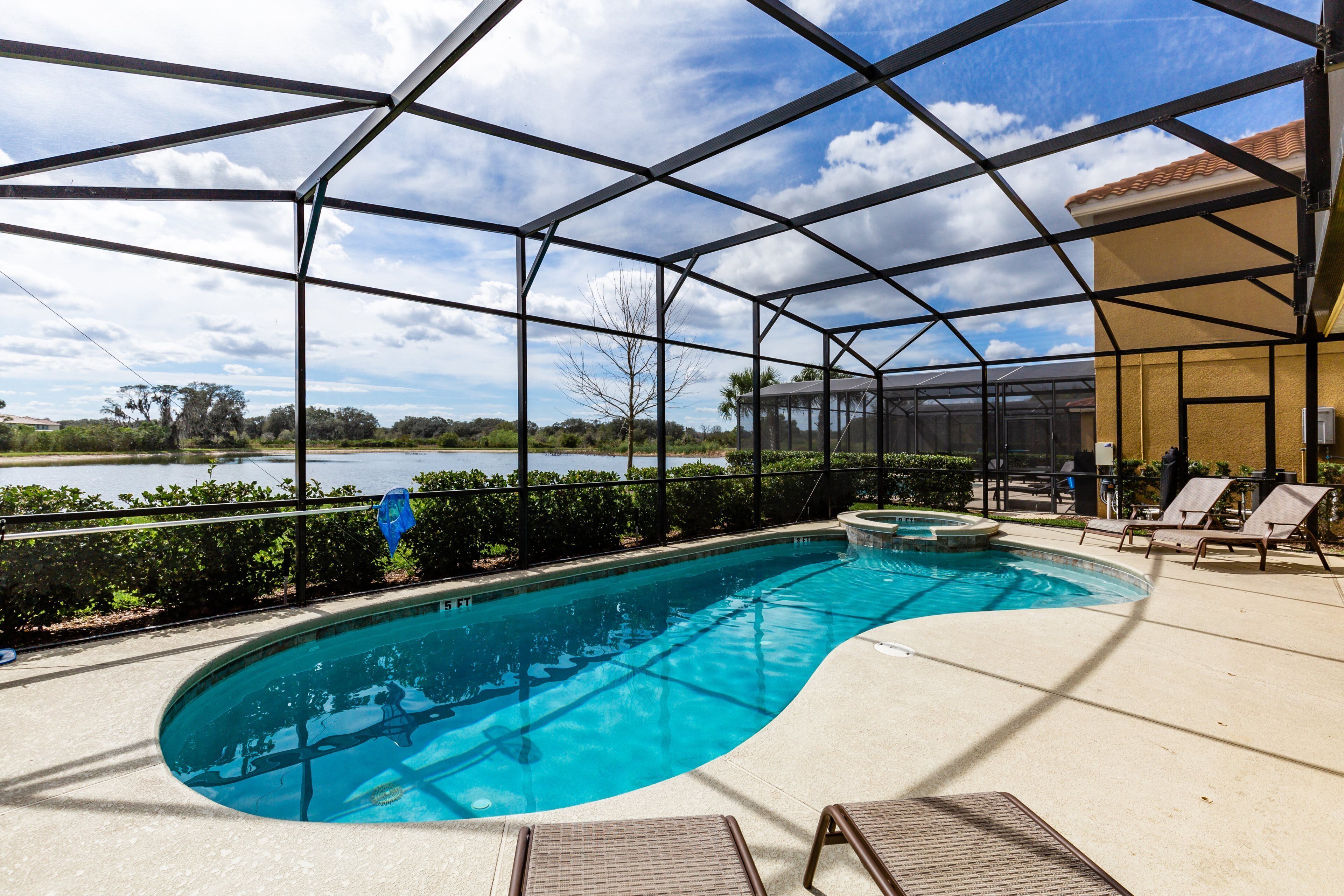 ⛱ Solterra Resort - 5★Clubhouse - Extended Pool & Spa - Stunning Lakeview Home ☀