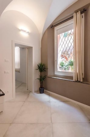 Apartment, 1 Bedroom | Living area | 55-inch Smart TV with digital channels, TV