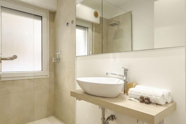 Apartment, 1 Schlafzimmer (Acqua) | Waschbecken im Bad
